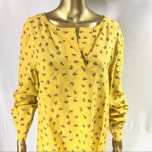 Lacoste Anchor Print Top